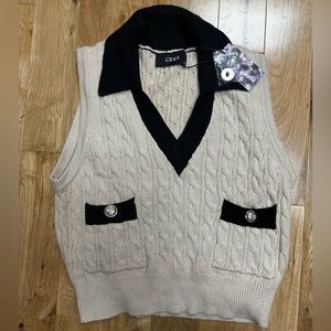 Knit vest